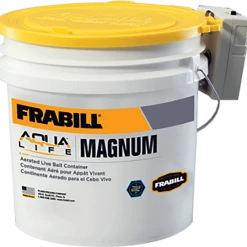 Frabill Magnum Bait Bucket With Aerator Open Water